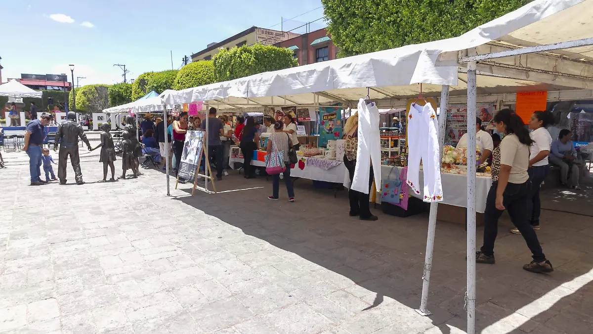 Realizarán Feria del Joven Emprendedor en Jardín de la Familia.  Foto César Ortiz.